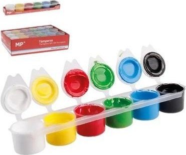 Posterfärger tempera 15ml 6 färger | Leksaker - Bilar och andra fordon | GameStuff