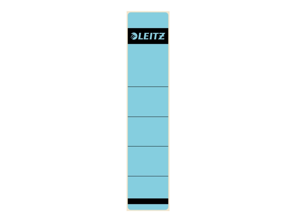 Leitz Rückenschilder Für Standard- Und Hartpappe-Ordner, Blau, Rechteck, Ringordner, Papier, 39 Mm, 192 Mm
