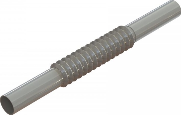 AKS elastisk tilslutning ZCL-25 grå (444081)