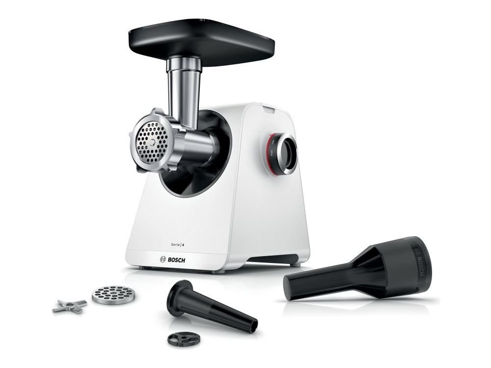 Bosch Serie 4 MultiPower MFWS420W - Köttkvarn - 1.9 kW - vit | Köksapparater - Köksmaskiner - Kötthackare | GameStuff