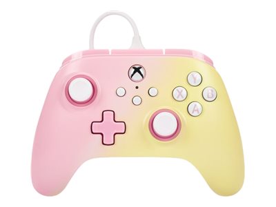 Powera Advantage Spelkontroll Kabelansluten Rosa Saft För Microsoft Xbox Series S Microsoft Xbox Series X Microsoft Xbox One Pc