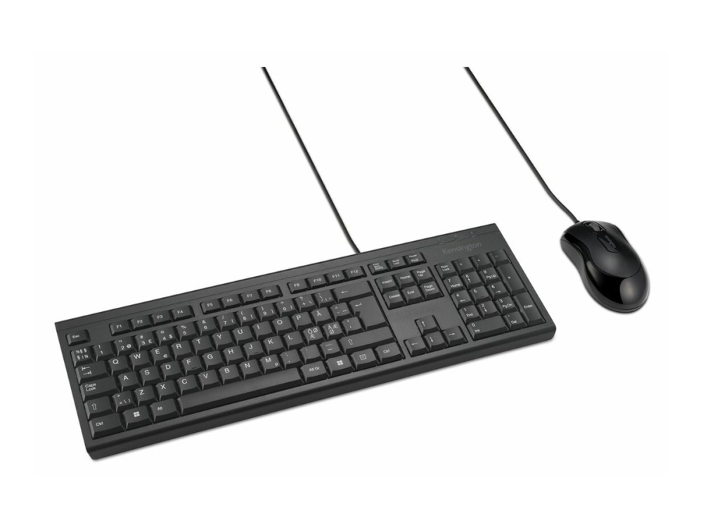Kablet Km100 Eq-Sæt Med Tastatur Og Mus