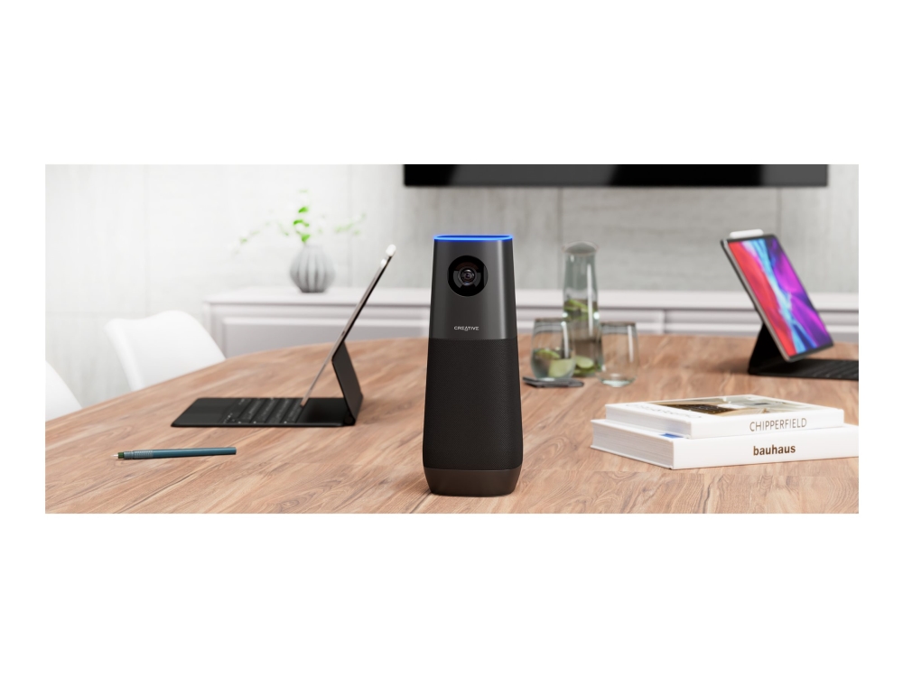 Creative Live! Meet 4K - Konferenskamera - färg - 3840 x 2160 - ljud - USB 2.0 - MJPEG, H.264 - DC 5 V | Datortillbehör - Bildskärmar & Tillbehör - Webbkamera | GameStuff