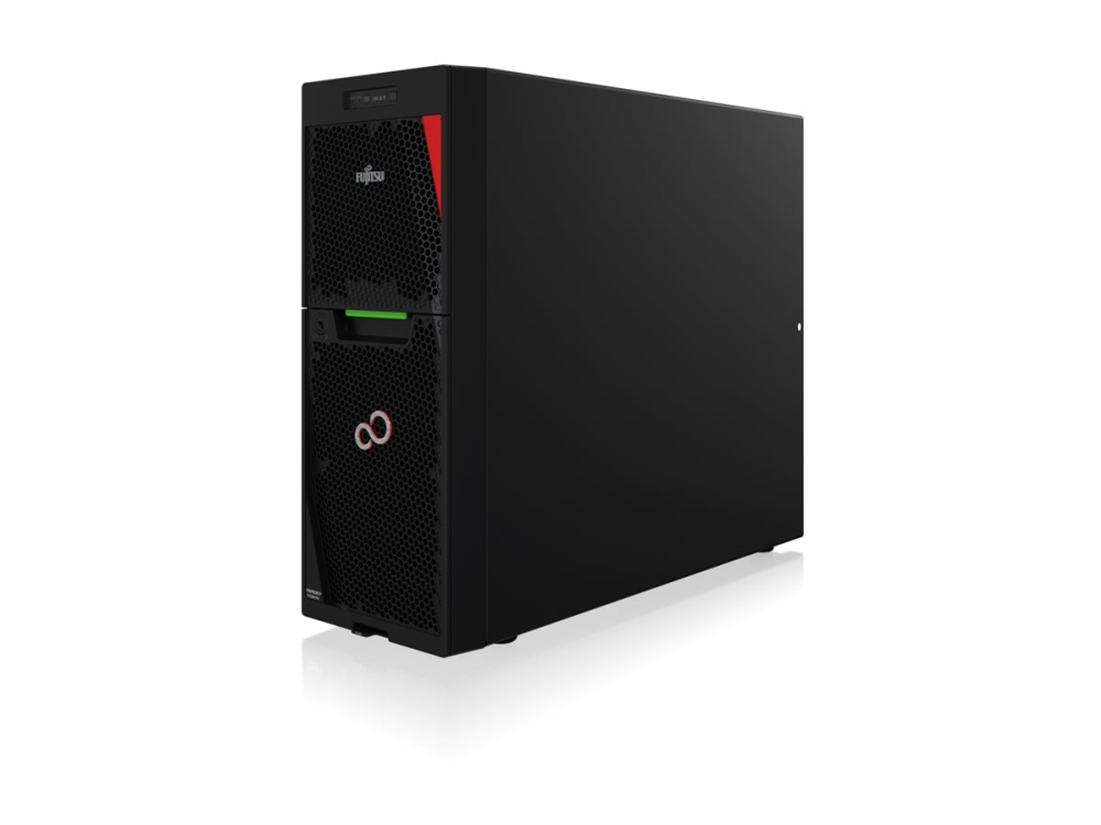 Fujitsu PRIMERGY TX1330 M6 - Server - UCFF 1 x Xeon E-2436 / upp till 5 GHz - RAM 32 GB - SATA/SAS - hot-swap 2.5 vik/vikar - ingen HDD - Gigabit Ethernet, iSCSI - inget OS - skärm: ingen | Servrar | GameStuff