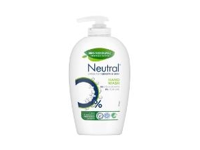 Creme Seife Neutral Hand Wash 250Ml Nordic Swan Umweltzeichen/Allergiezeichen Mit Pumpe Ohne Parfüm,6 Stück X 250 Ml/Karton