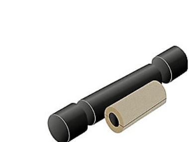 Ecoline krympemuffe 90 mm - 90 mm Dobbelttætnet krympemuffe med isoleringskål