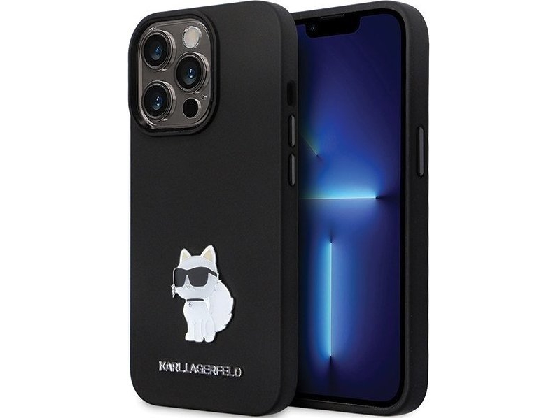 Hülle Karl Lagerfeld Silikon C Metall Pin Für Iphone 13 Pro / Iphone 13 - Startseite