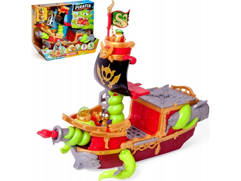 Piratix Kraken-Skib, Køretøj Med Figur