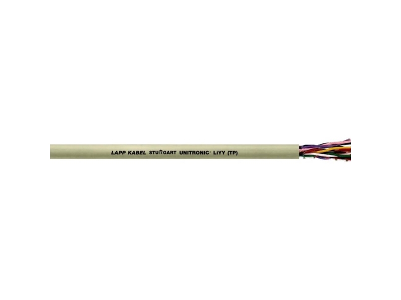 LAPP 35170/100 Datakabel UNITRONIC® LiYY (TP) 2 x 2 x 0.5 mm² Grå 100 m