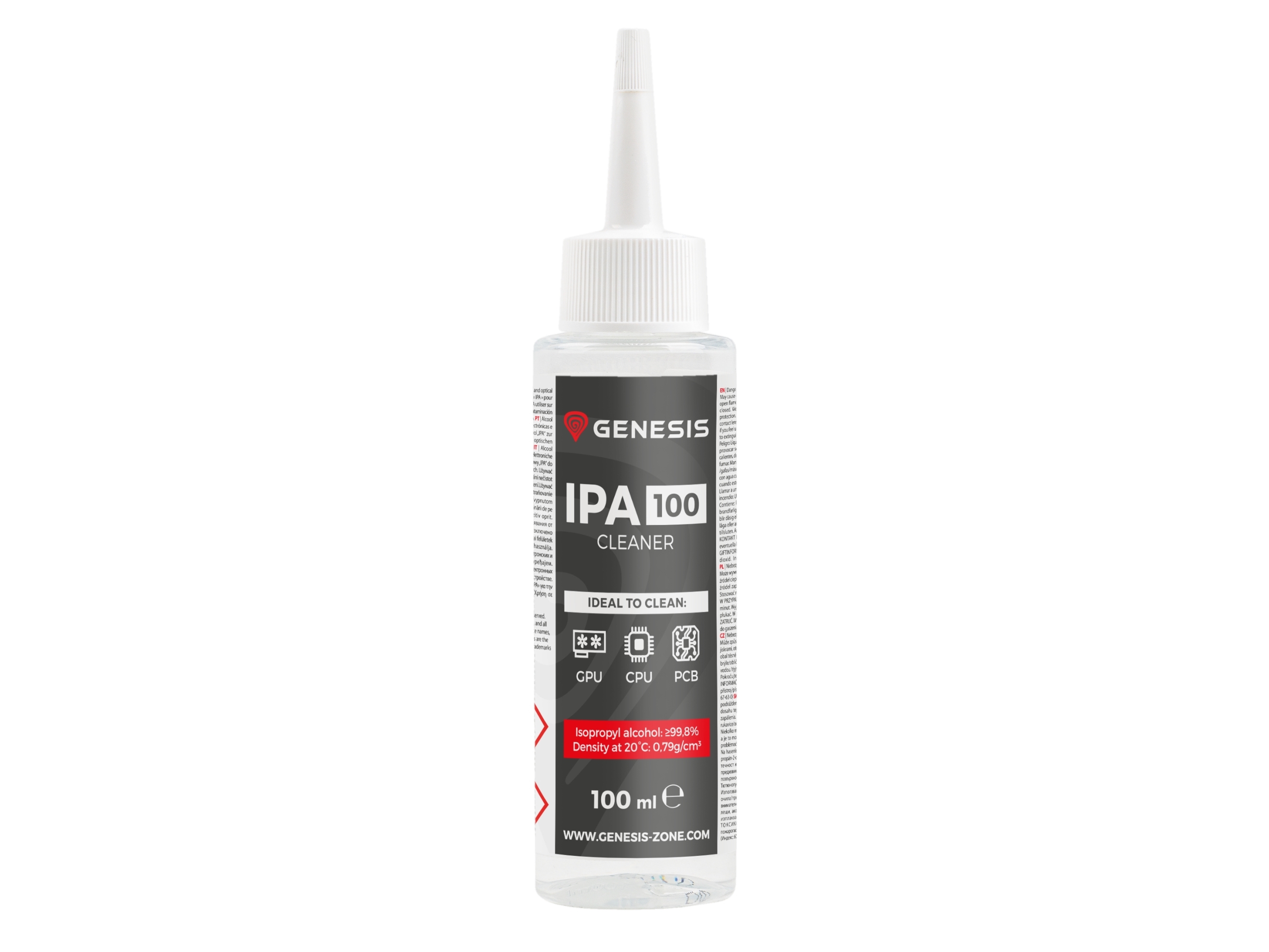 GENESIS IPA 100, verktyg för borttagning av värmespridare, 100 ml | Datorkomponenter - Kylning & moddning - Övrig Kylning | GameStuff