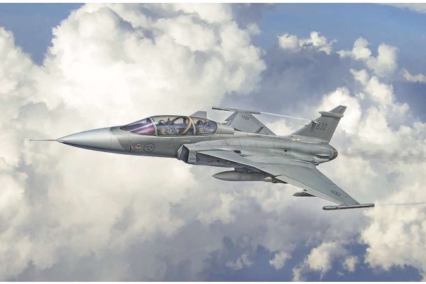 Modell Plastikowy Jas-39D Gripen Doppelsitzer 1/48 Italeri