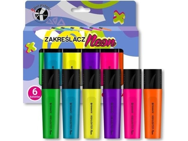 Penmate Neon Highlighter 6 Farben