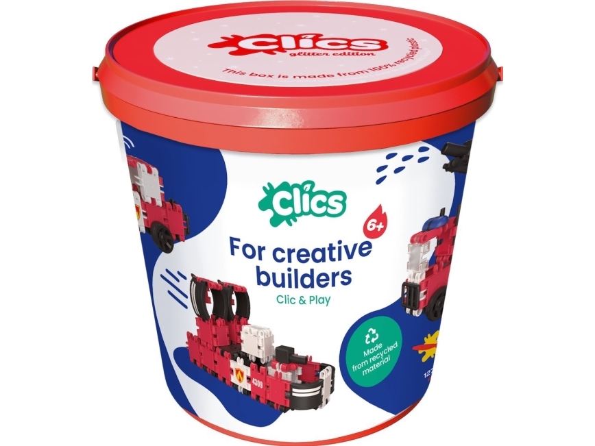 Clics Clics ämpäri 8in1 127 el. - Rakennustiilet - Palokunta - Palokunta