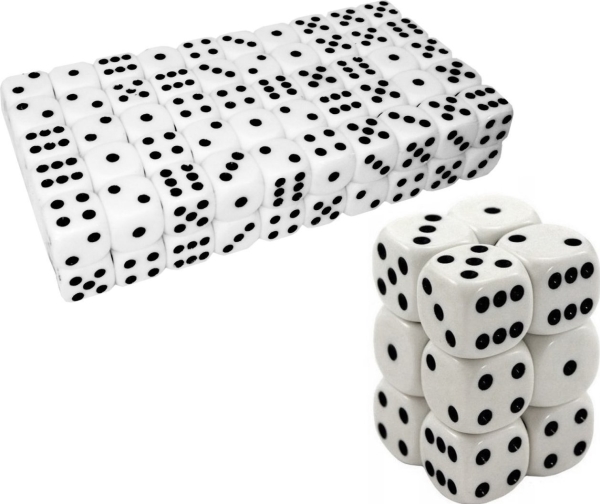 Playball Hvid 1 5 Cm 100 Stk