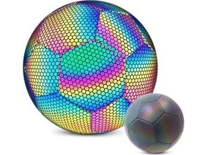 Gear4U Reflective Soccer ball - size 4 | Utomhusleksaker - Spela i trädgården - Fotbollsmål | GameStuff