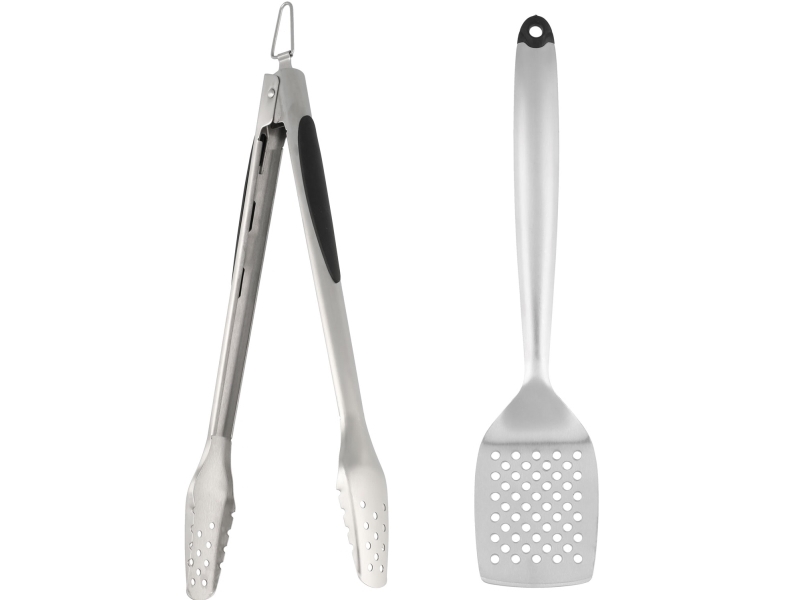 Grilio rinkinys Mustang (žnyplės ir mentelė)