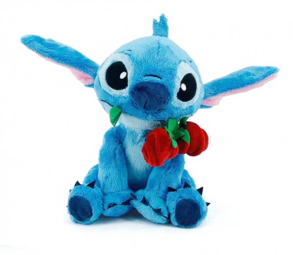 Simba Disney Lilo&Ampstitch Maskotka Stich Su Różą Pluszak 25Cm
