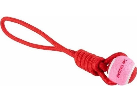 Springos Coockoo Swing Me Hundelegetøj Gribepind/Gaffelklo Pink