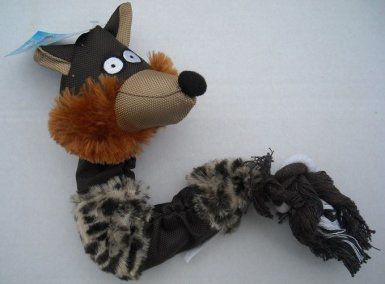 Yarro International Zerrspielzeug - Fuchs Mit Baumwollkord 38 Cm