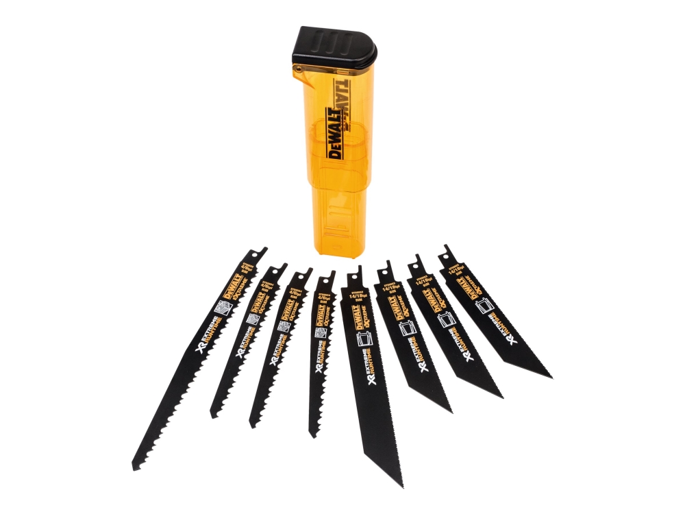 DeWALT Extreme - Savklingesæt - 8 stykker - længde: 152-230 mm
