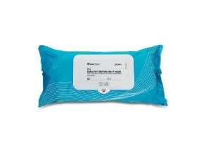 Desinfektion Serviet Wipeclean Ethanol Disinfection M Tensid 20X20 Cm 100Stk Blå,12 Pk X 100 Stk/Krt