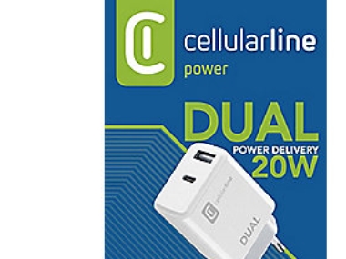 Cl Adapter 220v 20w Dual Adapter Til Apple M/usb C & Usb Tilslutning