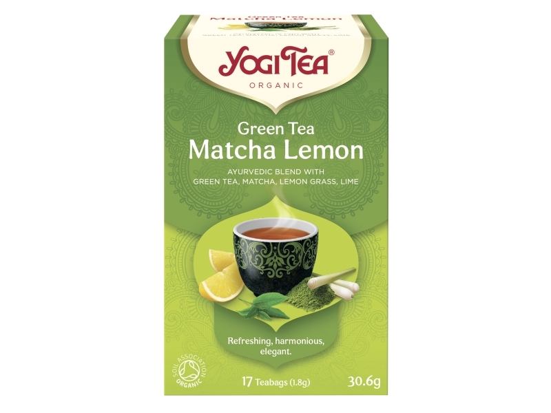 Yogi Tea Green Matcha Lemon Organic - (6 kpl)