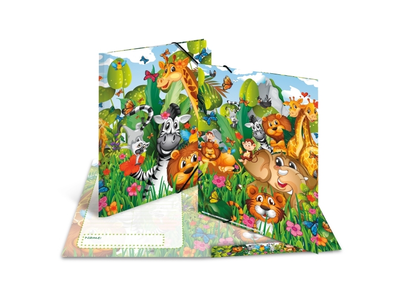 HERMA Sammelmappe A3 Dschungel, A3, Opbevaring, Flerfarvet