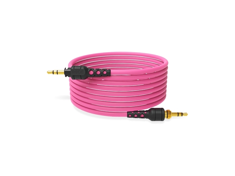 RØDE Rode NTH-Cable24 pink, 3,5mm TRS, Hankoppling, 3,5mm TRS, Hankoppling, 2,4 m, Rosa | Datortillbehör - Kablar & adaptrar - Ljudkablar | GameStuff
