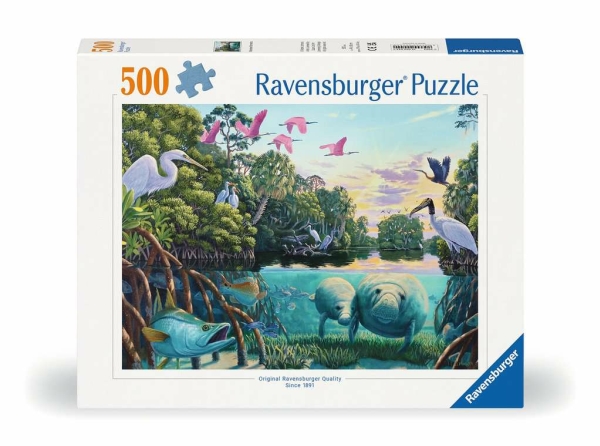 Ravensburger 12000044, 500 Stk, Dyr Og Planter, 12 År