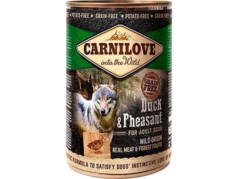 Carnilove Duck & Pheasant vådfoder til voksne hunde - 400g