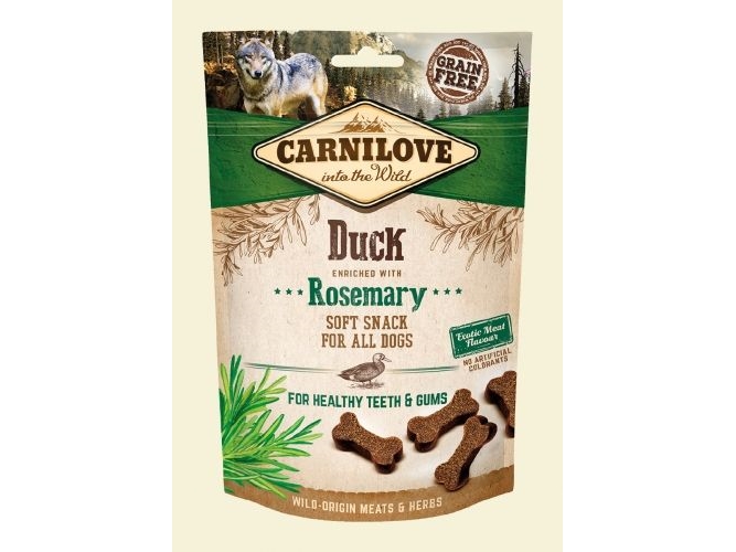 Carnilove Przysmak Dog Snack Fresh Soft Duck+Rosemary 200G
