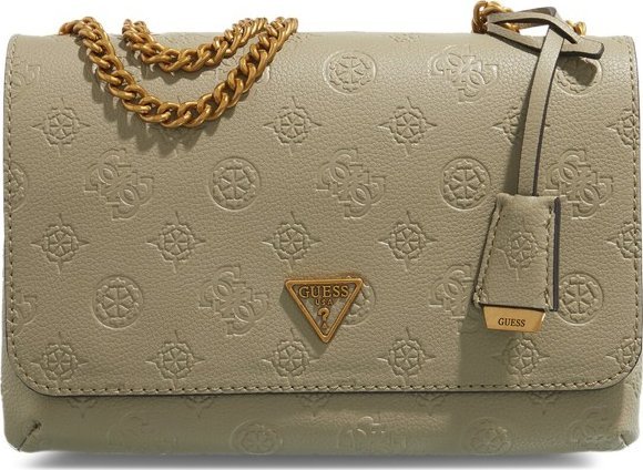 Guess Helaina Tasche Aus Kunstleder & Textil, Sage Pb840321