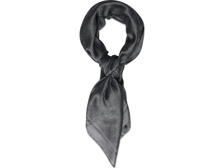 Guess, Guess, Textile Scarf, Juodas, Aw8798pol03, 80 X 180, For Women