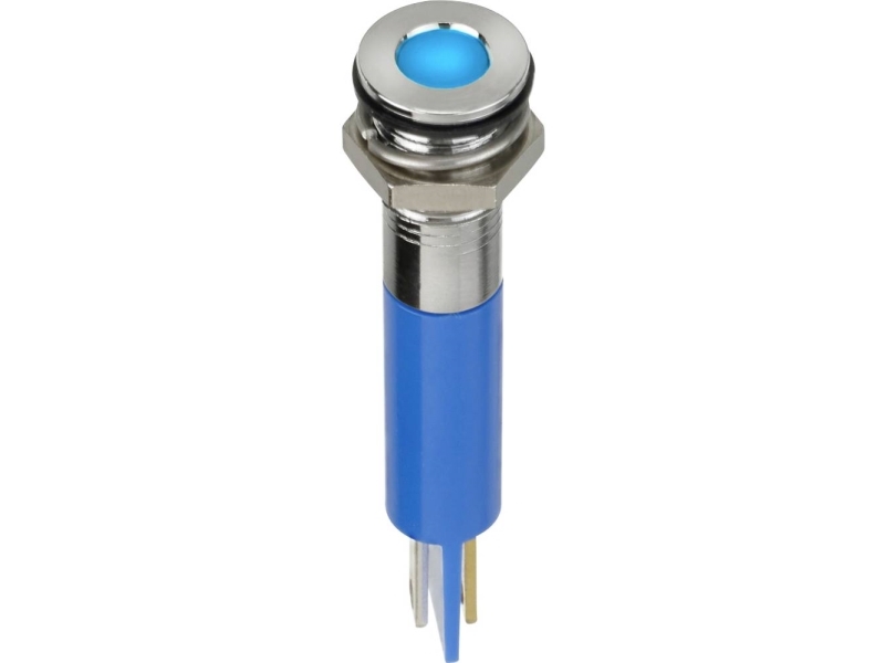 Apem Q8f1cxxb12e Led-Signalleuchte Blau Flush 150 Mcd