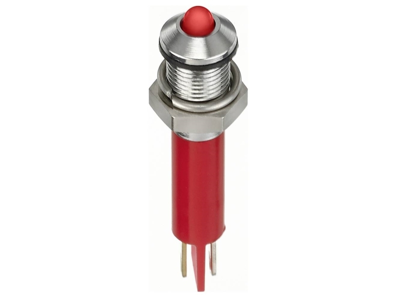 Apem Q8p1cxxr12e Led-Signalleuchte Rot Prominent 80 Mcd