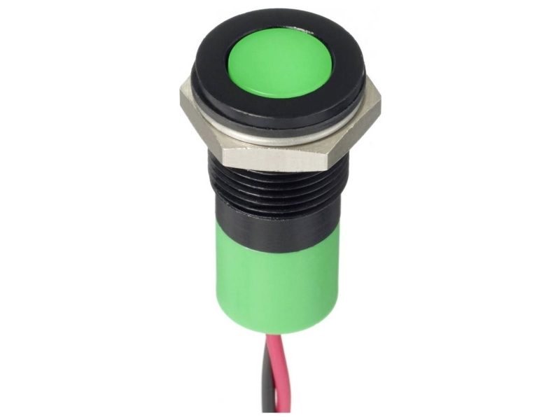 Apem Q14f3cxxg12e Led-Signalleuchte Grün 5 Mcd