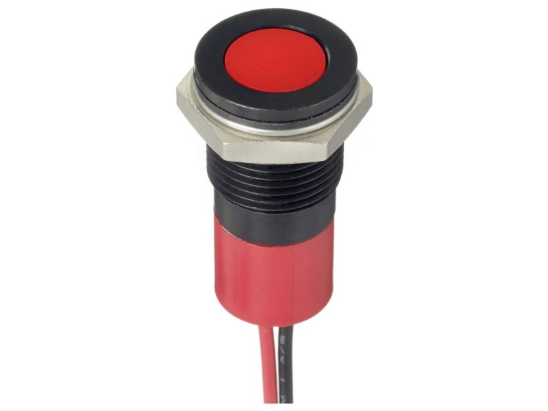 Apem Q14f3cxxr12e Led-Signallampe Rot 10 Mcd