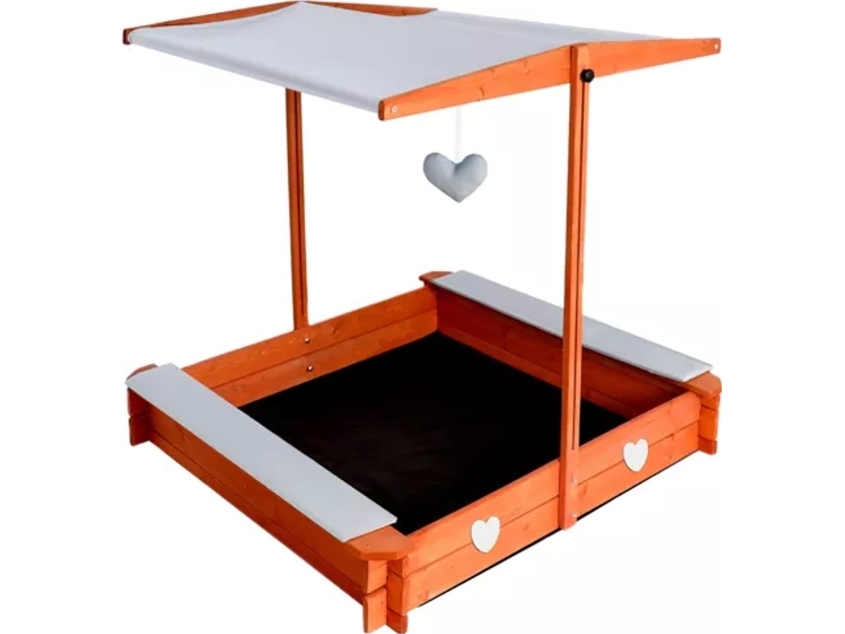 Iso Trade Sulankstoma smėlio dėžė su stogeliu 24215