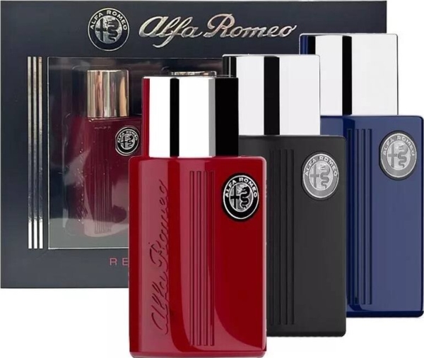 ALFA ROMEO Blue edt 40 ml + Black edt 40 ml + Red edt 40 ml