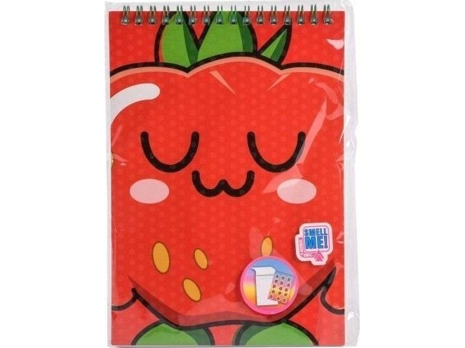 Fruitysquad Notesbog Med Duft + Klistermærker Fs60374 03740