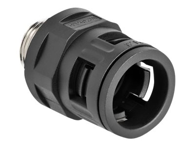 Delock Schlauchverschraubung Mit Messingaußengewinde M20 Schwarz 2 Stück, Schlauchkupplung, Schwarz, Messing, Kunststoff, M20, 6 Mm, Ip68