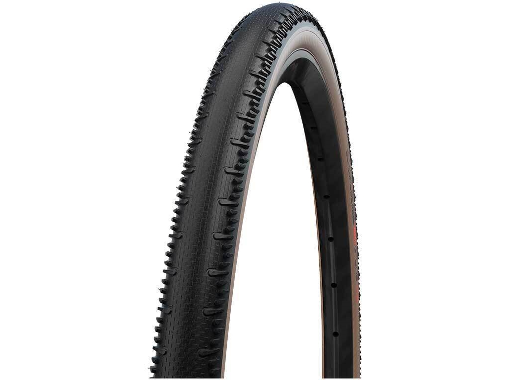 Schwalbe G-One RS Evo TLE - Addix Super Race - Foldedæk - 700x40C (40-622) - Sort/Transparent