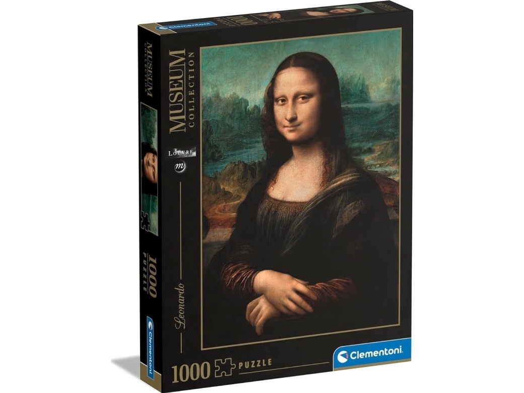 CLE puslespil 1000 Museum Leonardo Mona Lisa 37085