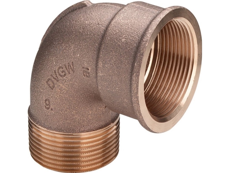 VIEGA Vinkel 1 1/2 rødgods 90 grader muffe/nippel | VVS Artiklar - Rör & Kopplingar - Övriga Rör & Kopplingar | GameStuff