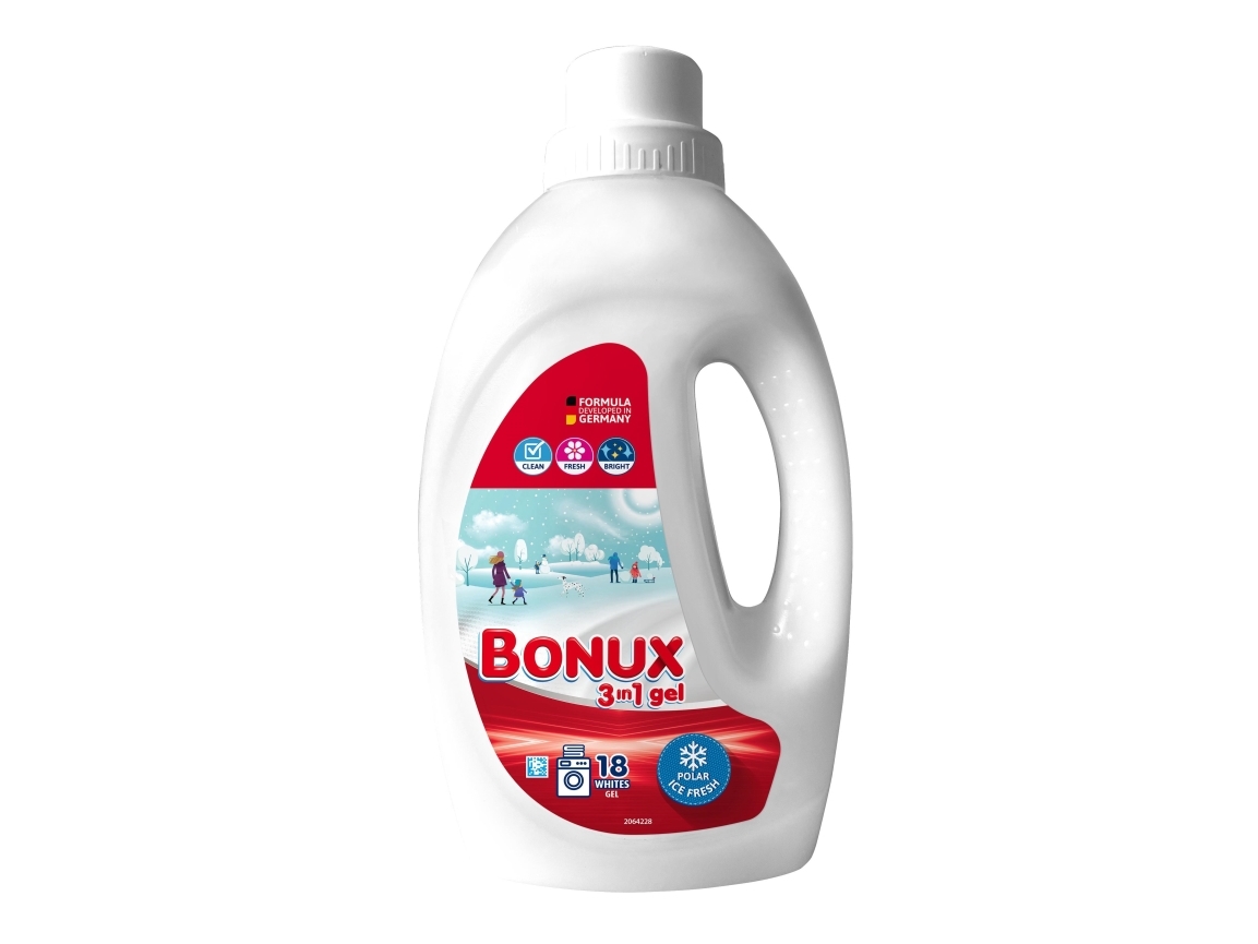 Liquid Detergent Bonux Polar Ice Fresh, 0.9 L