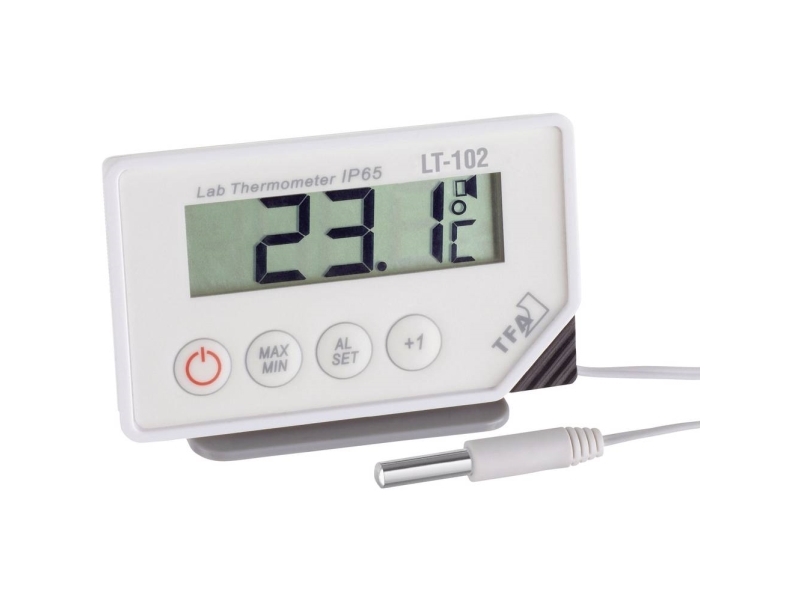 Tfa-Dostmann 30.1034, Elektronisk Miljøtermometer, Indendørs, Digital, Hvid, Plast, °C