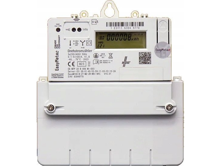 Nzr Easym100 3X230/400V Mid Dt L+Bd Trefase El-Måler Til Levering (63421315)