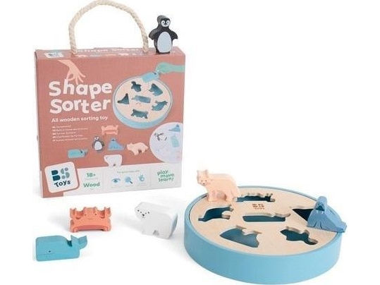 Arctic Animals Wooden Sorter | Leksaker - För dom minsta - Byggklossar | GameStuff