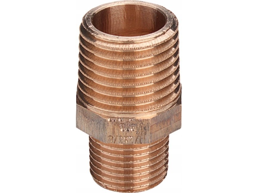 Viega brystnippel 2 x 1 1/2 rødgods | Beslag | GameStuff